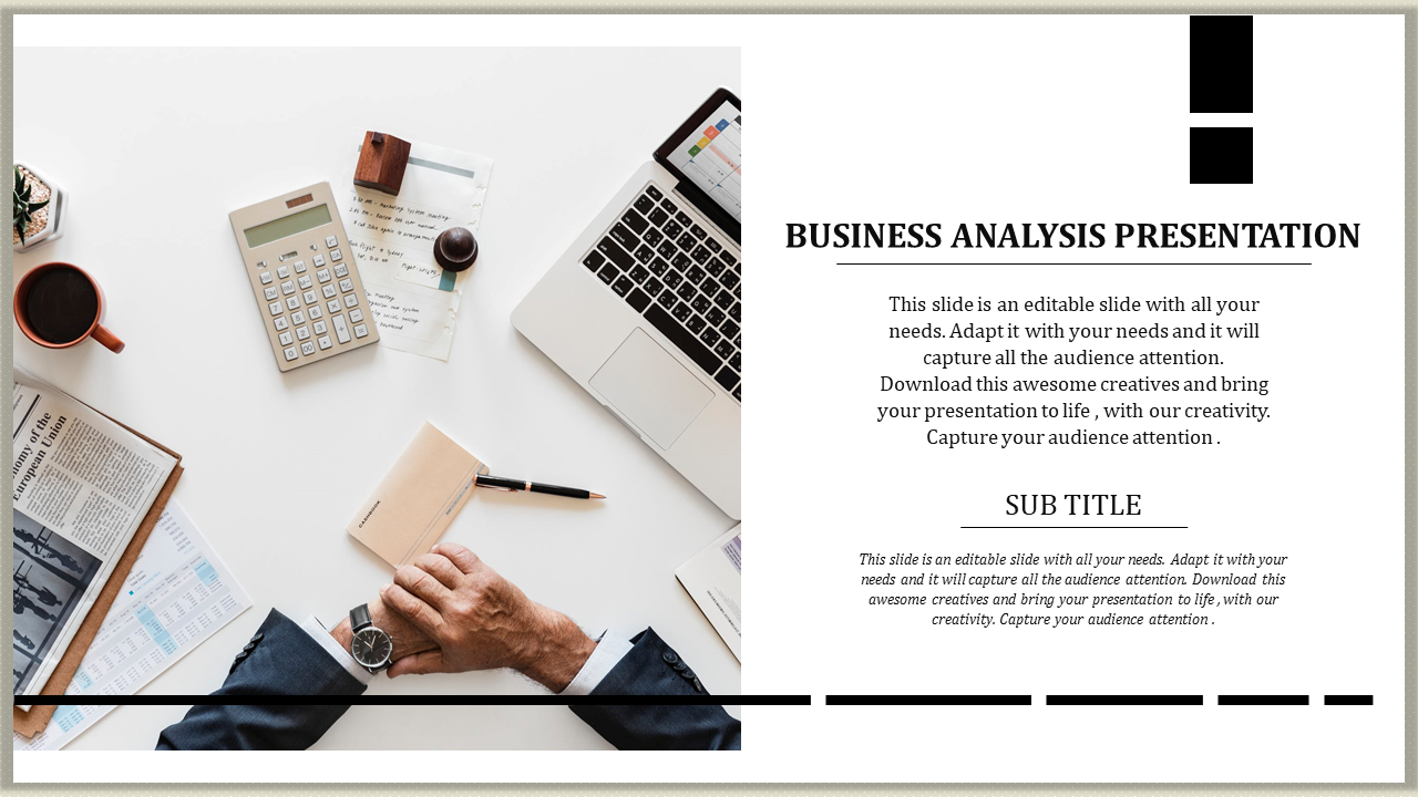 presentation on business analysis